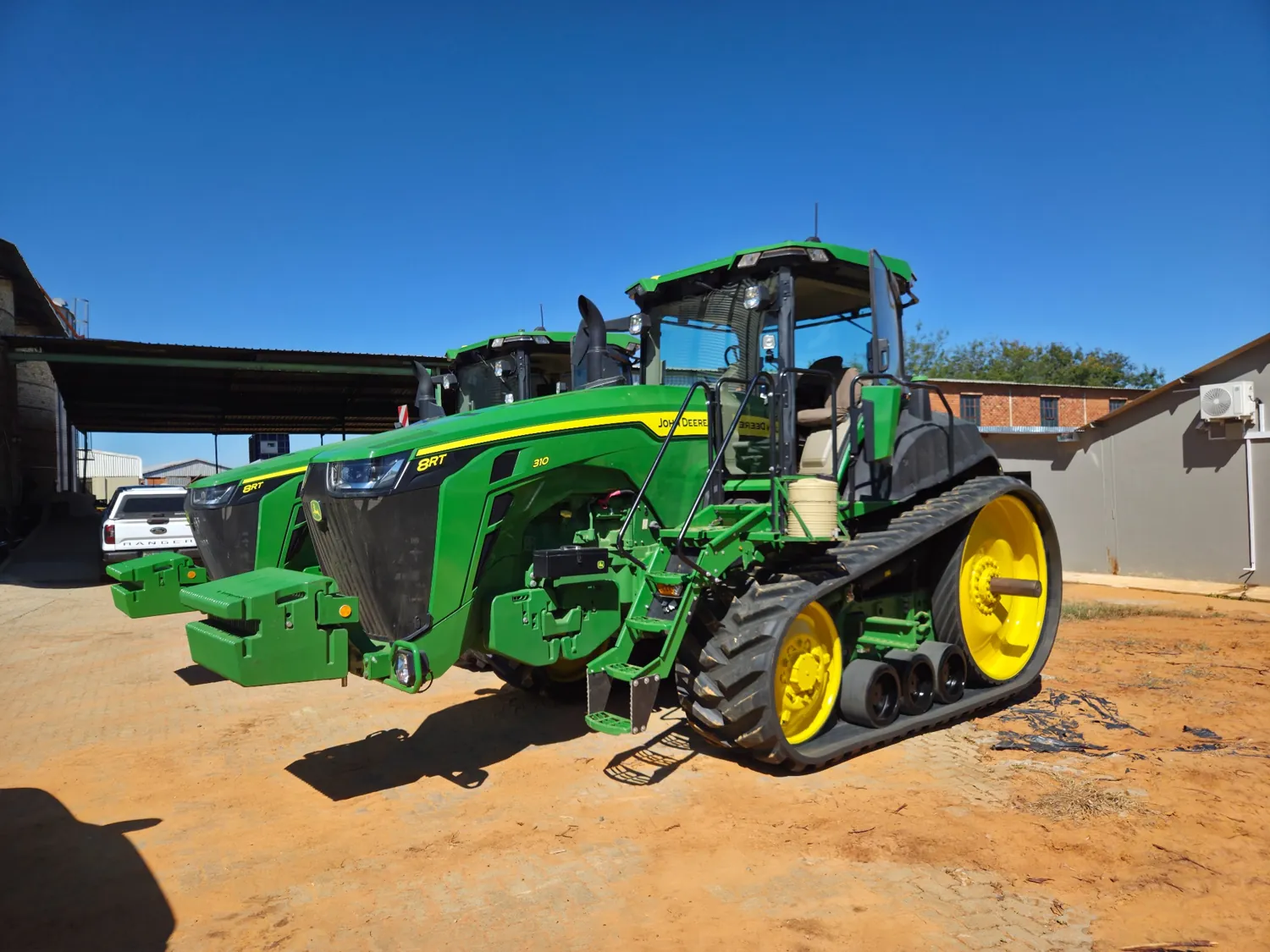 John Deere tracked tractors
