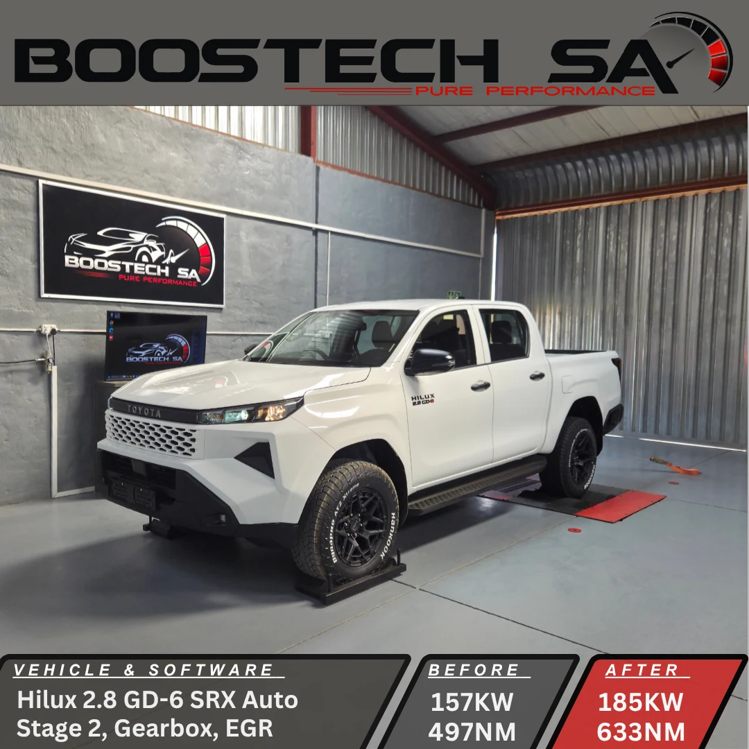 Toyota Hilux 2.8 GD-6 Gen 4 SRX automatic tuning result